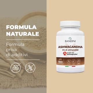 Ashwagandha compresse - Ginseng indiano contro la stanchezza