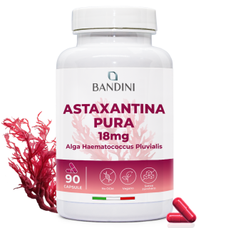 Astaxantina pura 90 capsule da 18 mg - Antiossidante potente