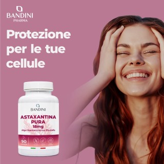 Astaxantina pura 90 capsule da 18 mg - Antiossidante potente