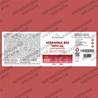 Vitamina B12 metilcobalamina - 450 compresse