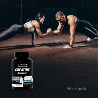 Creatina Creapure© 240 compresse per la nutrizione sportiva