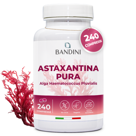 Astaxantina 8 mg in compresse - Antiossidante naturale