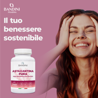 Astaxantina 8 mg in compresse - Antiossidante naturale