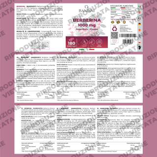 Berberina compresse migliora la digestione e il metabolismo