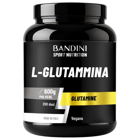 Glutammina polvere 600g - Aminoacido per recupero muscolare