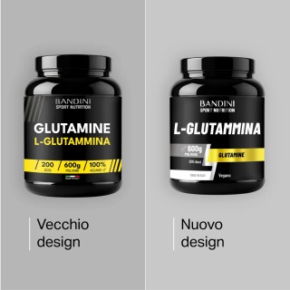 Glutammina polvere 600g - Aminoacido per recupero muscolare