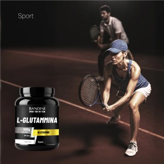 Glutammina polvere 600g - Aminoacido per recupero muscolare
