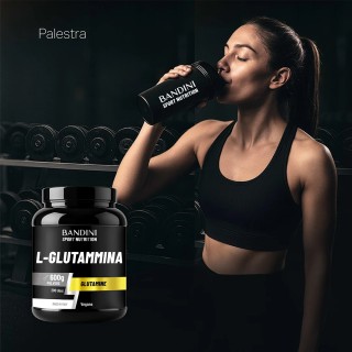 Glutammina polvere 600g - Aminoacido per recupero muscolare