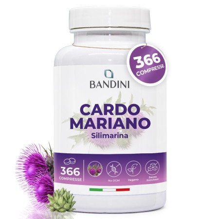Cardo Mariano compresse per il fegato e la digestione