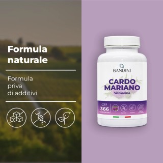Cardo Mariano compresse per il fegato e la digestione
