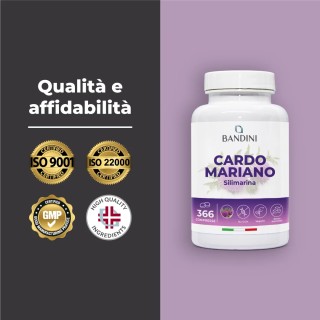 Cardo Mariano compresse per il fegato e la digestione