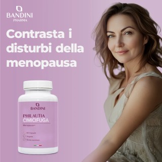 Cimicifuga in capsule per i sintomi della menopausa