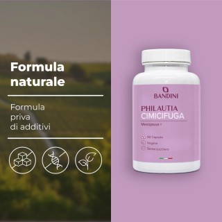 Cimicifuga in capsule per i sintomi della menopausa