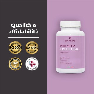 Cimicifuga in capsule per i sintomi della menopausa