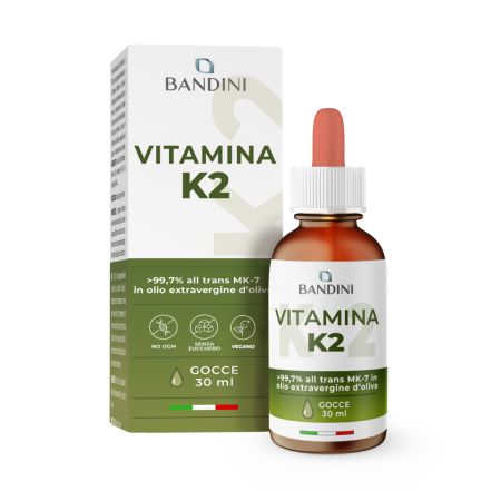 Vitamina K2 MK-7 gocce per Ossa e Coagulazione normali