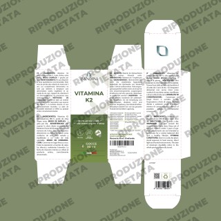 Vitamina K2 MK-7 gocce per Ossa e Coagulazione normali