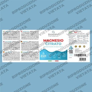 Magnesio citrato in capsule per la Stanchezza