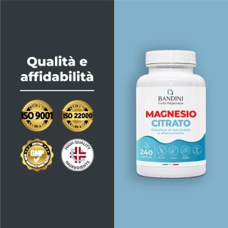 Magnesio citrato in capsule per la Stanchezza