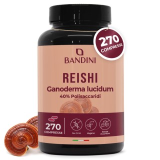 Reishi Fungo Ganoderma Lucidum in compresse