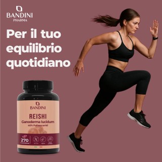 Reishi Fungo Ganoderma Lucidum in compresse