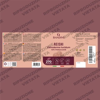 Reishi Fungo Ganoderma Lucidum in compresse