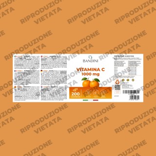 Vitamina C 200 compresse per le difese immunitarie