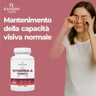 Vitamina A 365 compresse per pelle, vista, metabolismo del ferro