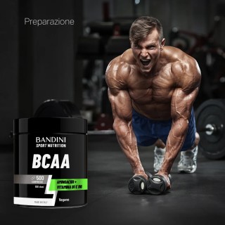 BCAA 500 compresse di aminoacidi ramificati per lo Sport