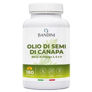 Olio di semi di canapa - 180 softgel
