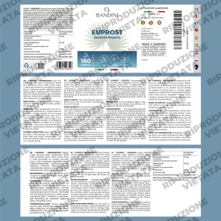 Euprost Serenoa repens 180 capsule per la salute della prostata