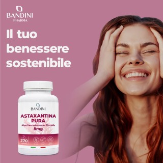 Astaxantina 8mg 270 capsule | Oleoresina antiossidante