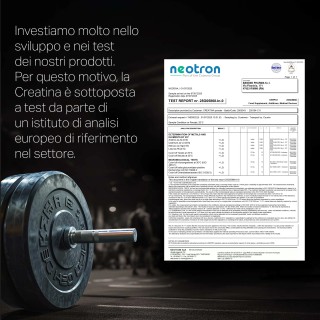 Creatina monoidrato in polvere 500g per allenamento intenso